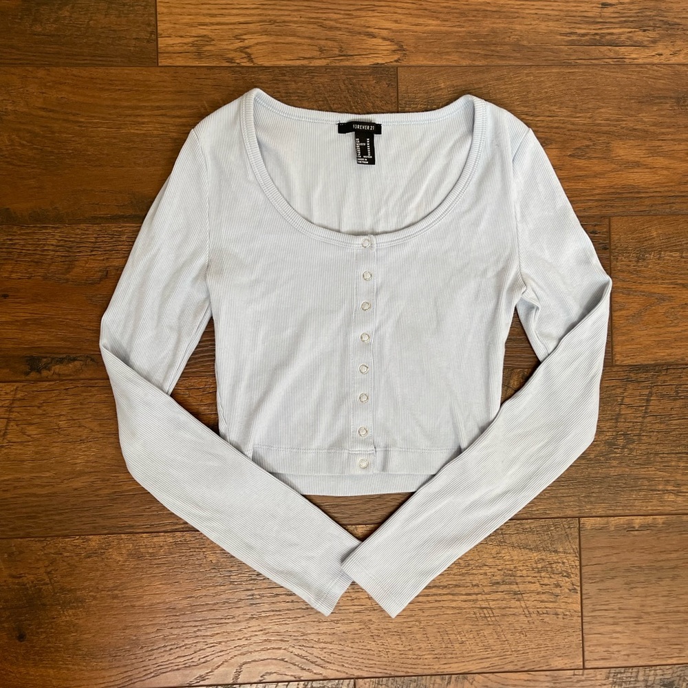 Baby Blue Long Sleeve